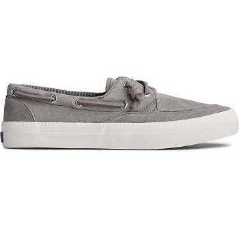 Sperry Crest Boat Brushed Platene Siva - Damske Tenisky